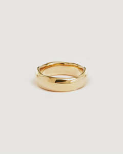 18k Gold Vermeil Lover Bold Ring - 7