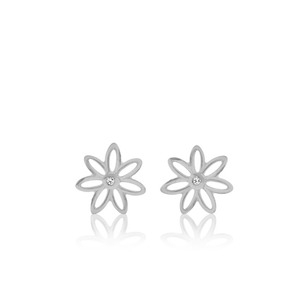 Earrings 1: Daisy Studs (Friendship) - Silver - Earrings