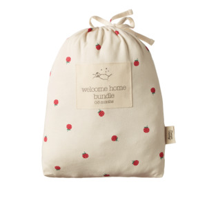 WELCOME HOME SET, Raspberry Print, Newborn