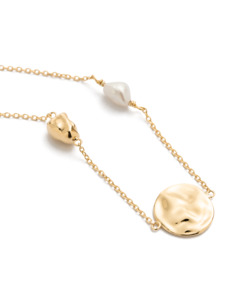TIDAL PEARL BRACELET (18K GOLD PLATED)