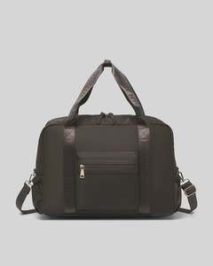 Bags 1: Jenn Nylon Travel Bag - Chocolate