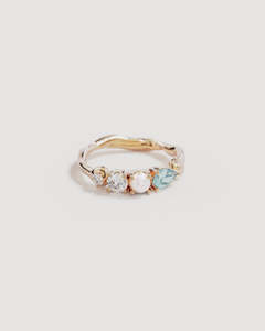 Jewellery Rings Bracelets Earrings Necklace: Breathe in Stillness Ring - 7