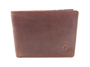 Bags 1: Second Nature Leather RFID Wallet – Brown