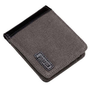 Idaho Canvas Wallet - Charcoal