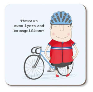 Home Entertainment: Rosie Made A Thing - Lycra - Coaster