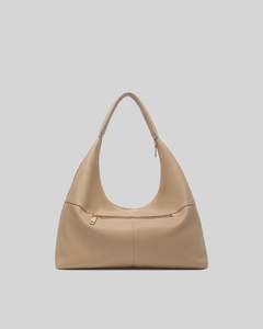 Bags 1: Valentina Slouch Shoulder Bag - Camel