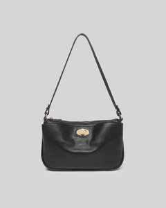 Greta Shoulder Bag - Black