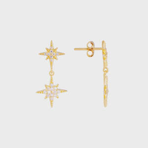 Jewellery Rings Bracelets Earrings Necklace: STARBURST DROPS