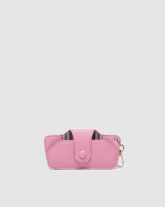 Eyewear Sunglasses Glasses: Skittle Sunglass Case - Green/Bubblegum Pink