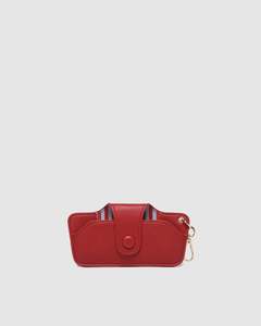 Skittle Sunglass Case - Red/Sky Blue