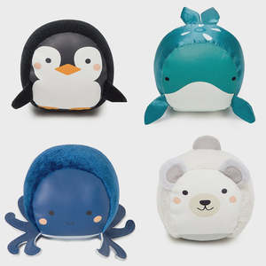 Baby: Roly Poly - Plush Balls - 4pk - Ocean