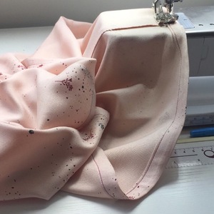 Atelier Brunette Twig Blush Fabric - Studio of Sewing