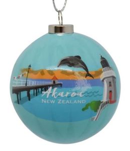 Christmas: Akaroa Christmas Bauble