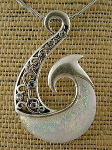 Fashion Jewellery: Oxsilver With White Resin Pendant