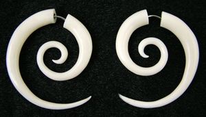 Koru Bone Earrings