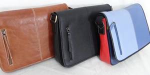 Products: Leather Crossbody Satchel