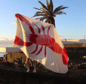 Lobster Everyday Linen Tablecloth