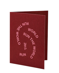 Short Talk: Run The World, Gift Card