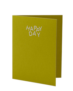 Happy Day, Gift Card