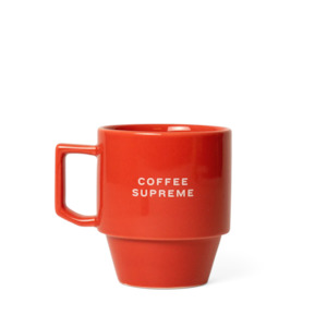 Coffee Supreme x Maruhiro Hasami Block Mug Tall / RED