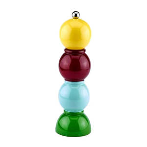 Addison Ross London: Yellow Multi Bobbin Salt or Pepper Mill