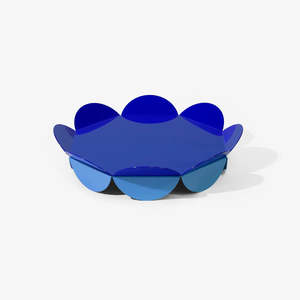 Flower Serving Stand S – Blue