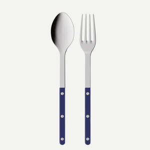 Bistrot Solid Serving Set Navy Blue