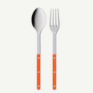Cutlery Serve Ware: Bistrot Solid Serving Set Orange