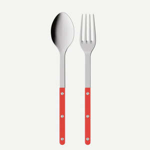 Bistrot Solid Serving Set Red