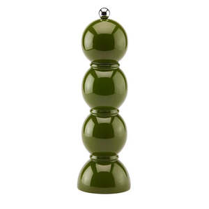 Addison Ross London: Khaki Bobbin Salt or Pepper Mill