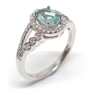 White Diamond Simulant Rings: Essentia