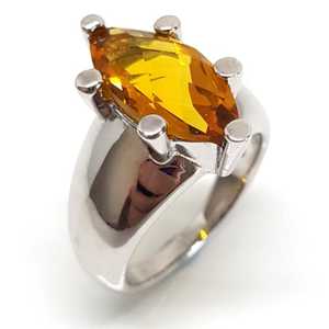 Gemstone Engagement Rings: Massivo