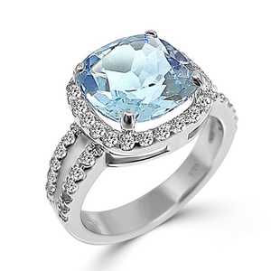 Gemstone Engagement Rings: Topazi