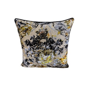 Products: Designers Guild Flocked Velvet Euro Cushion - Style and Soul