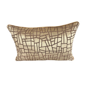 Products: Golden Crackle Cushion - Style and Soul