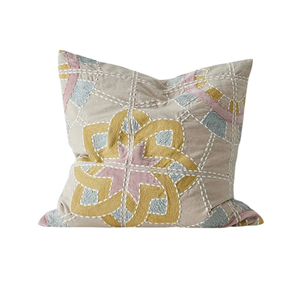 Products: Weave Home Caravelle Embroidered Cushion - Style and Soul