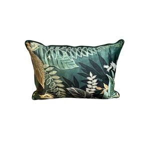 Botanist Emerald Cushion - Style and Soul