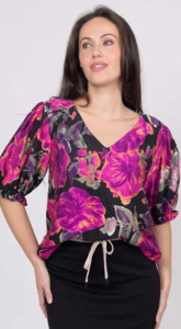 Tops: Charlo Chetna Floral Top