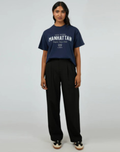 Tops: allabouteve | Manhattan Oversized Tee Navy