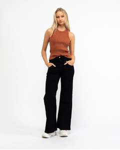 Jerseys: Paper Heart Denim Pants - Black