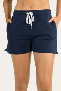 Shorts: Western - CARMIDY WOMENS HIGH RISE SHORT - DARK NAVY
