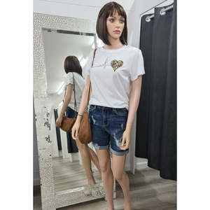 Shorts: Wakee -Denim Short Dark Blue