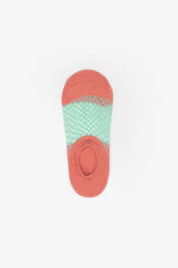 Antler - No Show Honeycomb Sheer Sock | Rose & Mint