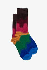 Antler: Antler Mens Sock | Rainbow Wave