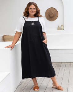Other Brands: Apron Dress Black Freez