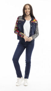 Orientique: Orientique  | Runaway Train Jacket Denim Mix