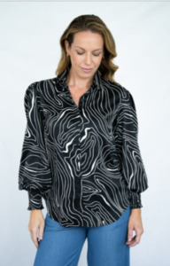 Jolie Saule | Abstract Blouse