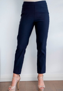 Qq Fashion: Willow Tree | Straight Leg Pant - Navy