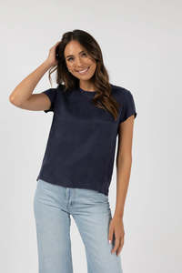 Humidity Lifestyle: Humidity | Milano Tee - Navy