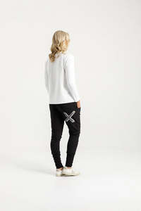 Homelee | Apartment Pants Winter - Black with Shadow X